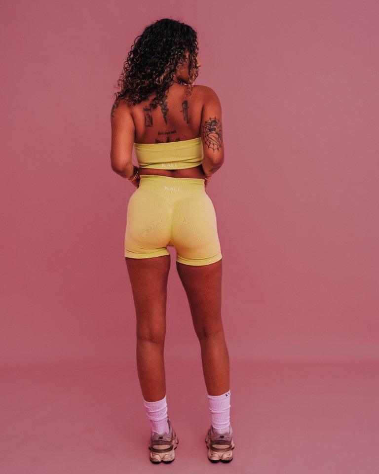 SORBET BOOTY SHORTS - LIME