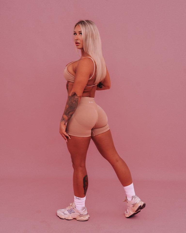 SORBET BOOTY SHORTS - CINAMMON