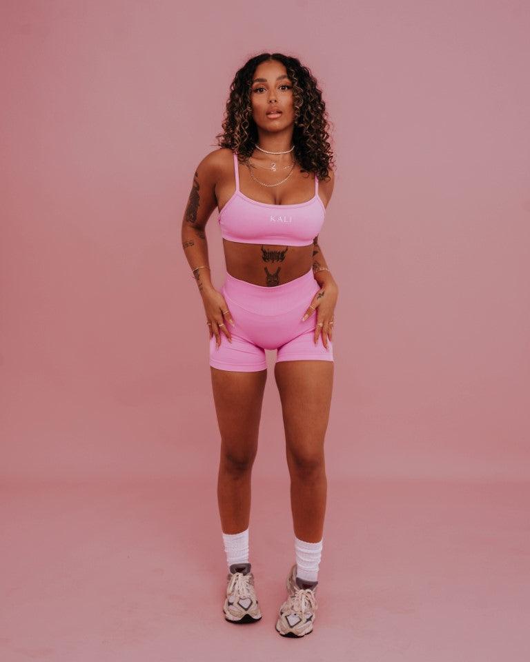 SORBET BOOTY SHORTS - BUBBLEGUM