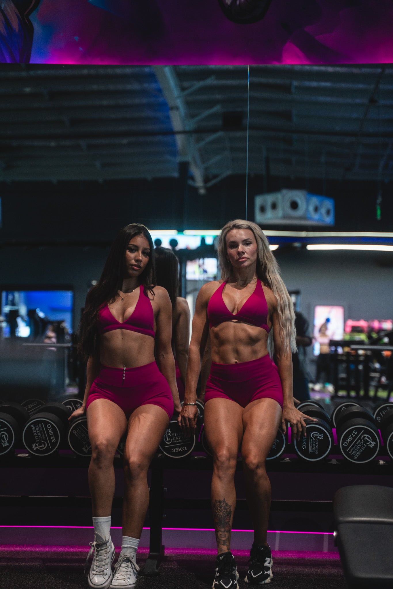 KALI BOOTY SHORTS - BERRY