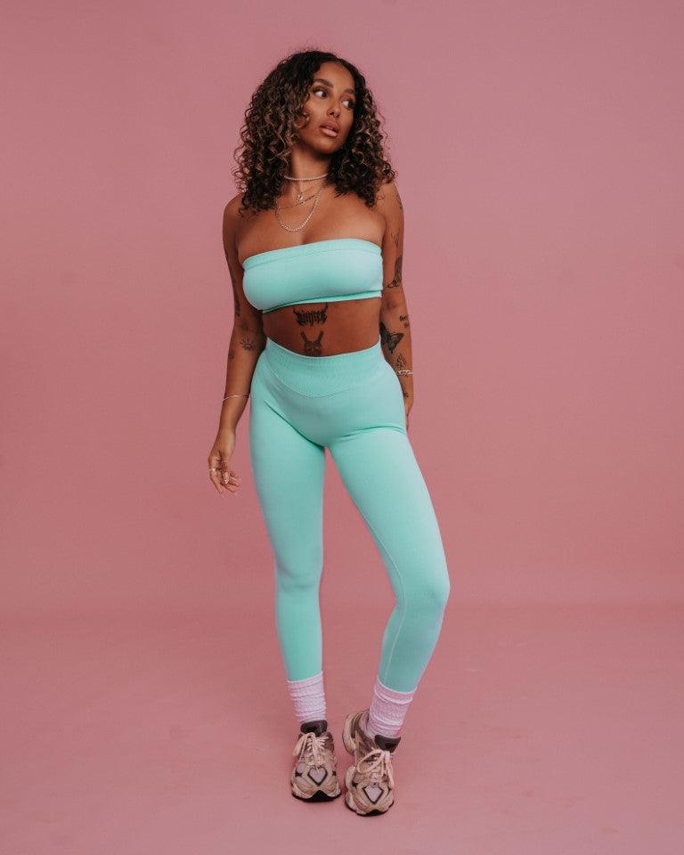 SORBET LEGGINGS - PEPPERMINT