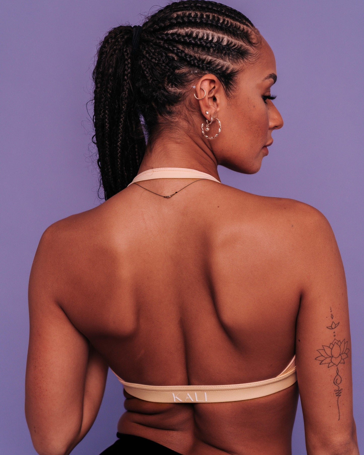KALI ROUGE HALTER - PEACH