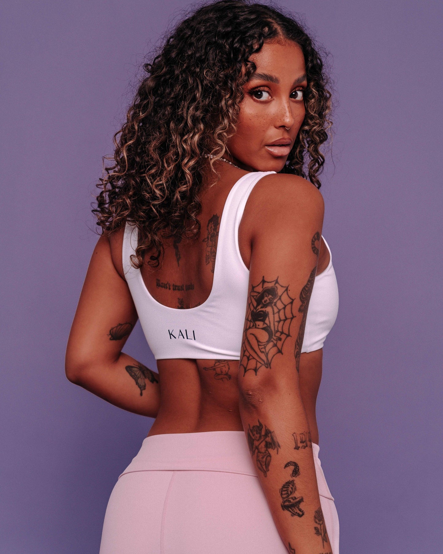 KALI SCOOP BRA - SNOW