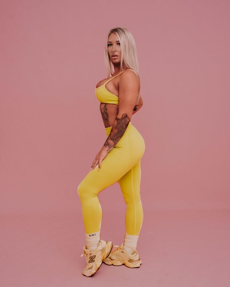 SORBET LEGGINGS - LIME