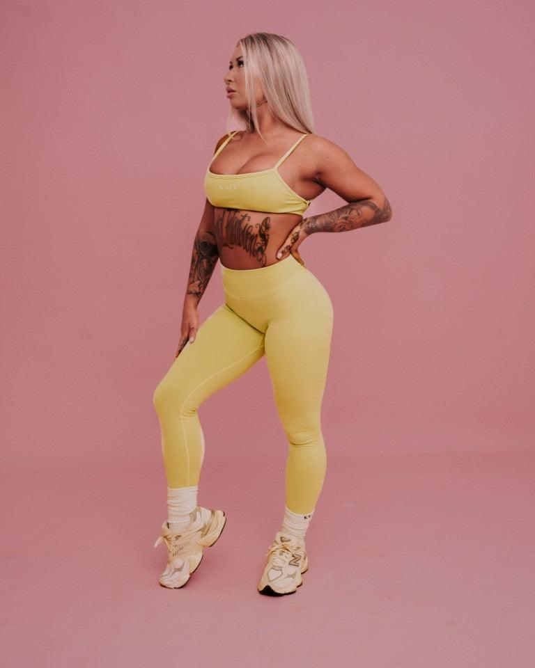 SORBET LEGGINGS - LIME