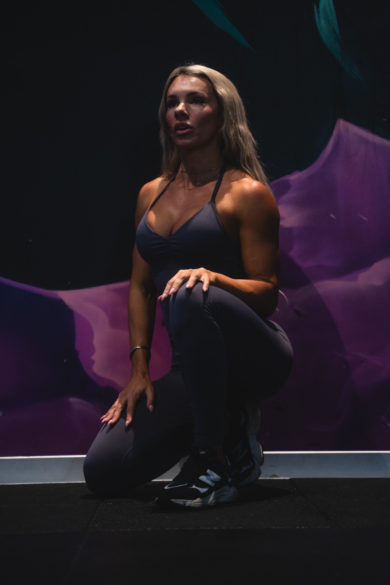SORBET LEGGINGS - STEEL