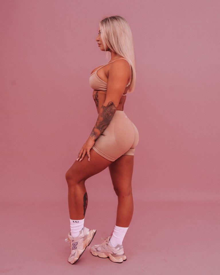 SORBET BOOTY SHORTS - CINAMMON