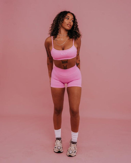 SORBET STAPLE BRA - BUBBLEGUM