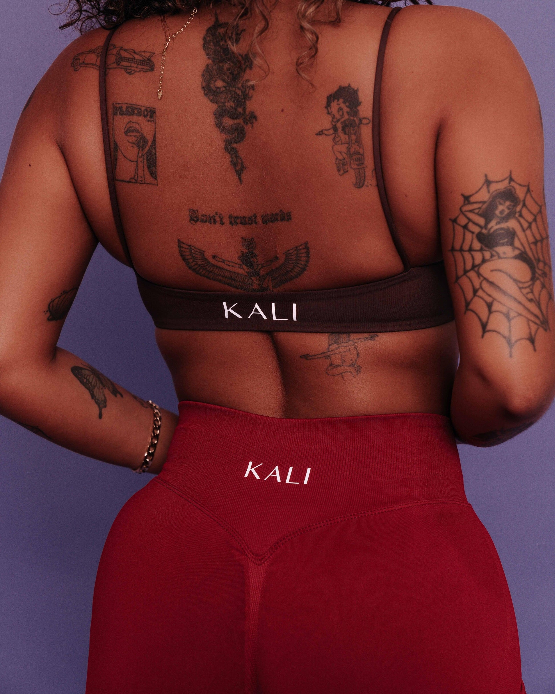 KALI CLASSIC BRA - CHESTNUT - KALI ACTIVEWEAR