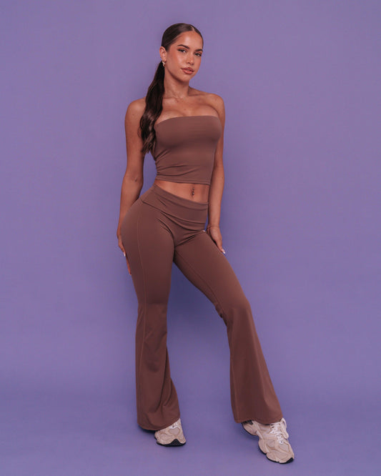 KALI TUBE TOP - CHOCOLATE