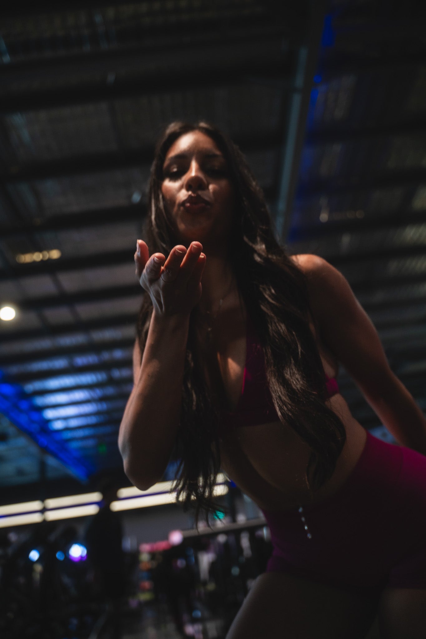KALI BOOTY SHORTS - BERRY