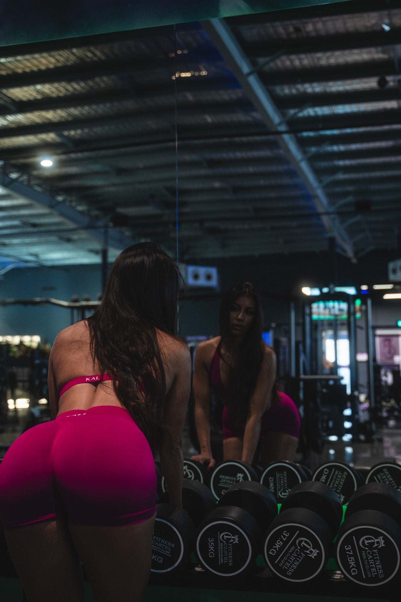 KALI BOOTY SHORTS - BERRY