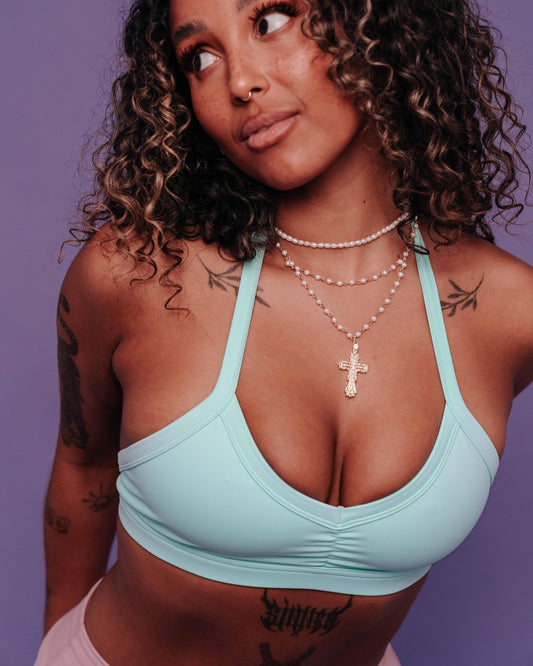 KALI ROUGE HALTER - AQUA