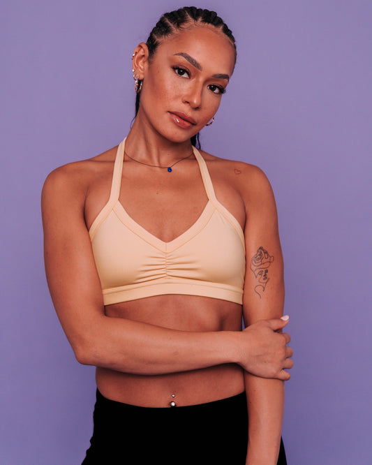 KALI ROUGE HALTER - PEACH